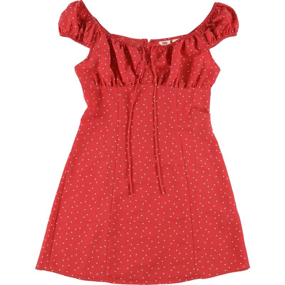 Levi's Red Polka Dot Mini Dress